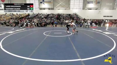 120 lbs Champ. Round 1 - Aiden Maldonado, Shenendehowa Wrestling Club vs Matthew Calnon, Victor Wrestling Club