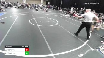 88 lbs Round Of 16 - James Moore, Stout Wr Ac vs Camm Colgate, Eastside Cougars