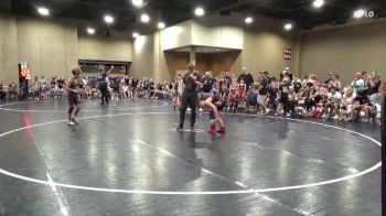 100 lbs Round 2 (8 Team) - Christpher Otto, Crossroads Wrestling vs Levi Cox, Panhandle Pittbulls
