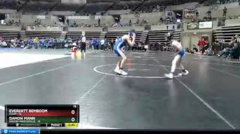75 lbs Finals (8 Team) - Damon Mann, Kasson-Mantorville vs Everertt Bemboom, Foley