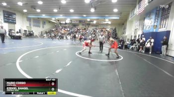 138 lbs Cons. Round 3 - Ezekiel Rangel, Central East vs Mario Cossio, Santa Ana