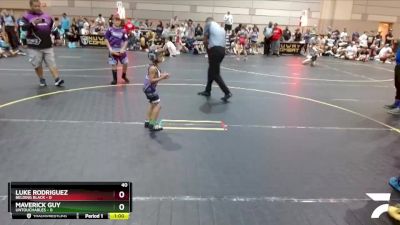 40 lbs Semis & 1st Wrestleback (8 Team) - Maverick Guy, Untouchables vs Luke Rodriguez, Belding Black