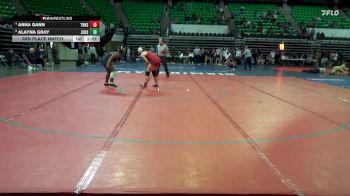 6-7A 165 3rd Place Match - Alayna Gray, James Clemens HS vs Anna Gann, Thompson HS