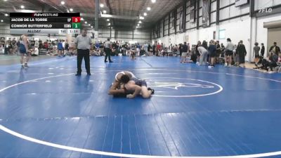 157 lbs Allday - Jacob De La Torre, UNION PINES vs Connor Butterfield, EASTERN CAROLINA WRESTLING ACADEMY