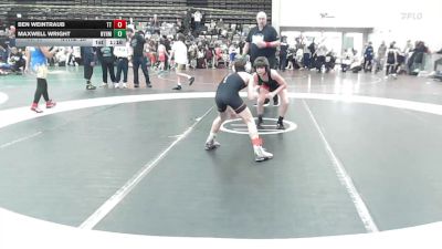 81 lbs Rr Rnd 1 - Ben Weintraub, Team Tugman - ESC vs Maxwell Wright, Hammers- ESC