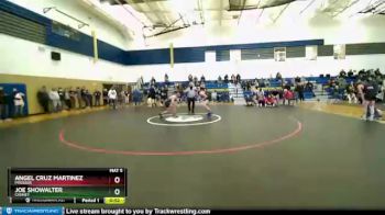 138 lbs Cons. Round 3 - Angel Cruz Martinez, Prosser vs Joe Showalter, Cheney