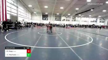 160 lbs Consi Of 8 #2 - Ben Hogg, Brockton vs Christian Machado, Saugus/Peabody