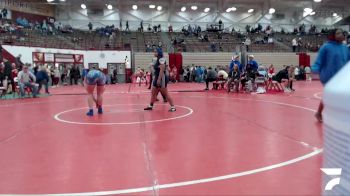 155 lbs 7th Place Match - Lily Bridges, Franklin Wrestling Club vs Amber Ventura, Bedford North Lawrence