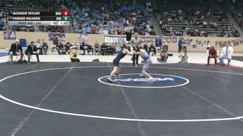 106 lbs 1st Place Match - Jackson Taylor, Union County vs Parker Wilkens, Highlands