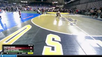 49 lbs Cons. Round 3 - Paxton Weed, Bethel AllStars Wrestling Club vs Callan Kittelson, South West Washington Wrestling Club