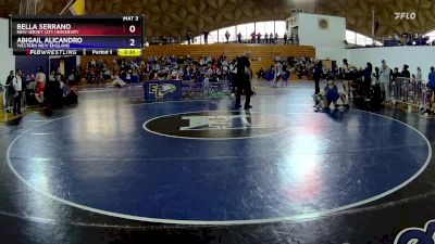 131 lbs Cons. Round 3 - Abigail Alicandro, Western New England vs Bella Serrano, New Jersey City University