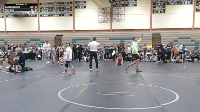 88 lbs Quarterfinal - Cameron Luker, The Outsiders Wrestling Club vs Max Diaz, Unattached