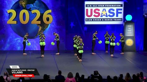 Dancin' with Roxie - Prestige - Villains [2026 Senior Small Pom Semis] 2026 The Dance Worlds