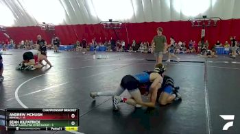 138 lbs Round 4 (16 Team) - Andrew McHugh, Roncalli vs Sean Kilpatrick, Pequot Lakes/Pine River Backus