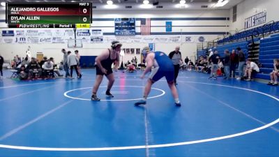 285 lbs Cons. Semi - Alejandro Gallegos, Inola vs Dylan Allen, Vinita