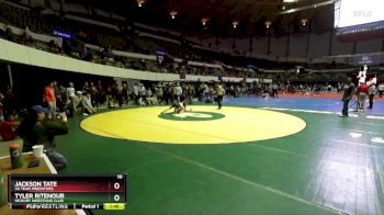 National 6-8 145 Quarterfinal - Tyler Ritenour, Hickory Wrestling Club vs Jackson Tate, Va Team Predators