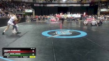 4A 121 lbs Quarterfinal - Derian Rodriguez, Belen vs Adam Abdeljawad, Miyamura