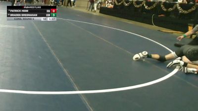 107 Championship Bracket Cons. Round 6 - Patrick Heim, Shakopee vs Braden Bresnahan, Scott West