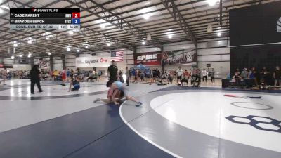 74 kg Cons. Sub-rd Of 32 - Cade Parent, Noke Wrestling RTC vs Brayden Leach, Regional Training Center South
