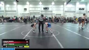 68 lbs Round 3 (8 Team) - Logan Worth, Nauman vs Brady Dobson, 4M