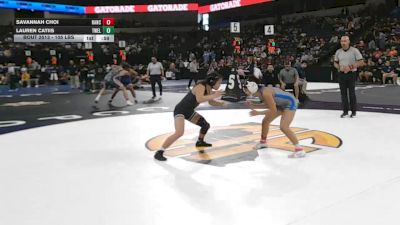 105 lbs Consi Of 16 #1 - Savannah Choi, Rancho Bernardo (SD) vs Lauren Catiis, Twelve Bridges (SJ)