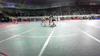 113 lbs Round Of 64 - Destin Pierce, Mustang Middle School vs Miaela Pinley, Westmoore Wresting