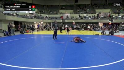 50 lbs Cons. Semi - Jack Lang, ANML vs Collin Krumrei, Grapplers