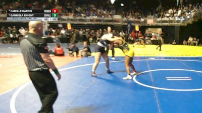 5A 190 lbs Champ. Round 1 - Gabriela Knight, Comal Smithson Valley vs Camille Harris, Frisco Memorial
