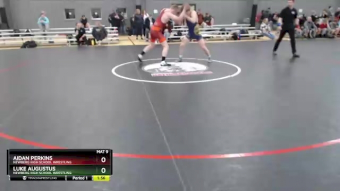 160 Lbs Round 2 - Aidan Perkins, Newberg High School Wrestling Vs Luke ...