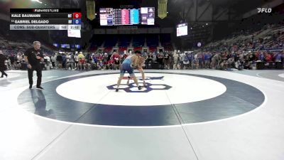 157 lbs Cons. Sub-quarters - Kale Baumann, MT vs Gabriel Delgado, NV