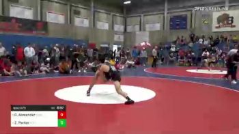 146 lbs 3rd Place - Devin Alexander, Buchanan vs Zachary Parker, Fountain Valley