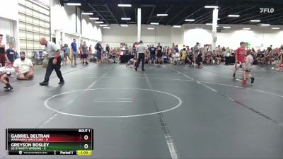 52 lbs Round 1 (4 Team) - Greyson Bosley, U2 Dynasty Uprising vs Gabriel Beltran, Warhawks Wrestling