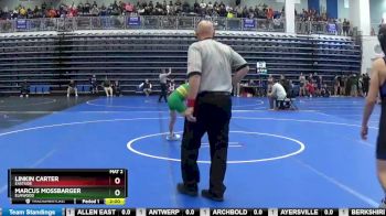 120 lbs Champ. Round 1 - Marcus Mossbarger, ELMWOOD vs Linkin Carter, Eastside