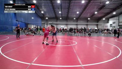 125 kg Rr Rnd 2 - Tim Gray, Bloomsburg vs Kyle Draina, Bloomsburg