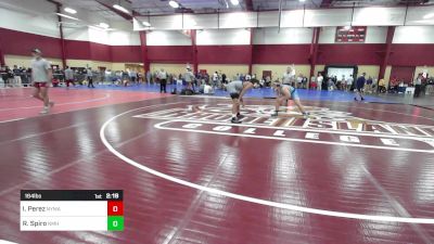 184 lbs Semifinal - Isael Perez, New York Military vs Reese Spiro, Northfield Mt. Hermon