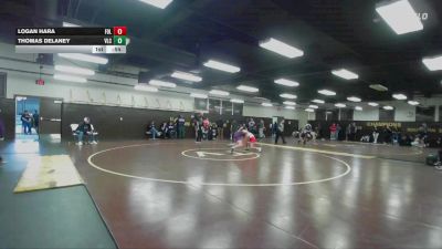 120 lbs Cons. Round 5 - Logan Hara, Folsom vs Thomas Delaney, Valencia