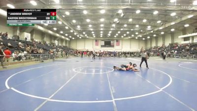 149 lbs Semifinal - Easton Broxterman, USMAPS vs Andrew Brevot, Rensselaer Polytechnic Institute