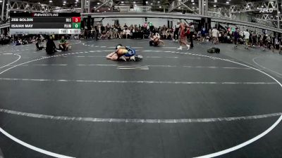 126 lbs Round 4 (8 Team) - Zeb Boldin, Buccaneers WC vs Isaiah May, The Plumbers