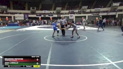 106 Elite Varsity Cons. Round 1 - Braedon Metoyer, Teurlings Catholic vs Dom Carollo, Jesuit