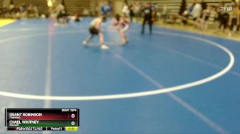 100 lbs 1st Place Match - Grant Robinson, TMBWWG vs Chael Whitney, Walker