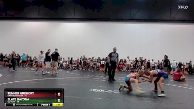 84 lbs Finals (2 Team) - Tenner Gregory, Oklahoma Elite vs Slate Bayona, Gotcha