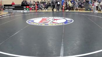 110 lbs Champ. Round 2 - Jack Thomas, Pursuit Wrestling Minnesota vs Ben Lange, Rushford-Peterson