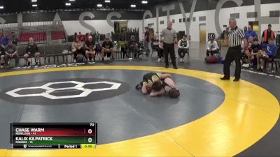 70 lbs Placement Matches (8 Team) - Kalix Kilpatrick, Minions vs Chase Warm, Rebellion