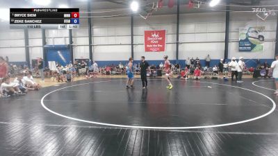 110 lbs Bryce Siem, Minnesota vs Zeke Sanchez, Utah