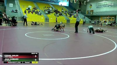 150 lbs Quarterfinal - John Hubbard, St. Helens vs Ezekiel Walsh, Forest Grove