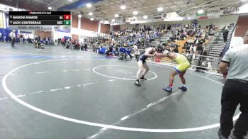 157 lbs Cons. Round 2 - Mason Ramos, Bishop Amat vs Jack Contreras, Duarte