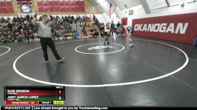 144 2B Cons. Semi - Andy Garcia Lopez, Liberty Bell vs Kase Denison, Tonasket