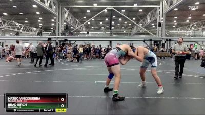 215 lbs Round 5 (8 Team) - Brad Birch, Triumph vs Mateo Vinciguerra, Seagull Blue