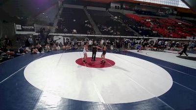 105 lbs Champ. Round 2 - Nicole Alvarez, Nevada vs Ronelle Laforge, Montana