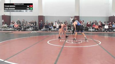 157 lbs Consi Of 16 #1 - Tyler Berish, VMI vs Luke Bender, Franklin & Marshall